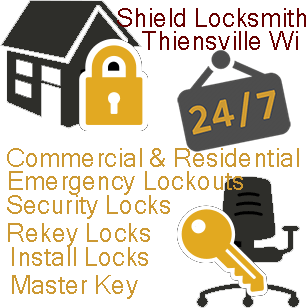 Thiensville Wi Locksmith Commercial & Residential Locksmith Service, 24/7 Emergency lockouts,rekey locks, security locks